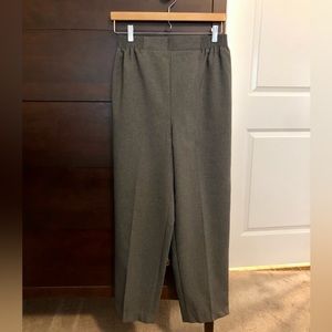 Gray Flat-Front Pants Sz. 12